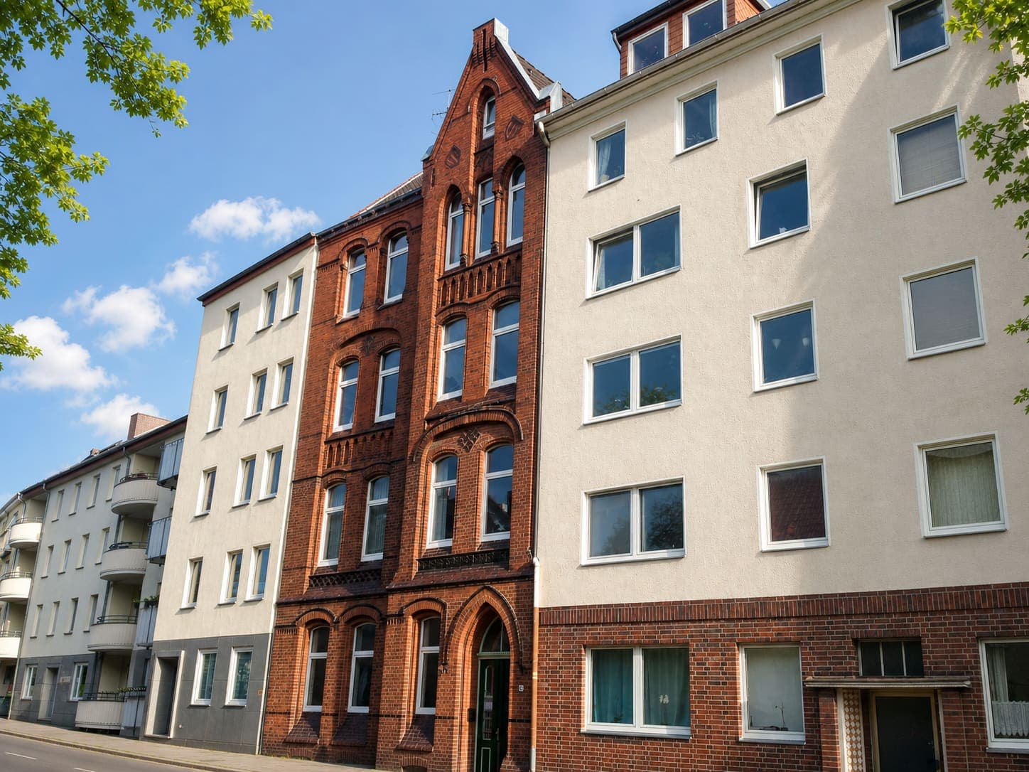 Gründerzeitliches Backsteinhaus in der Südstadt, Hannover
